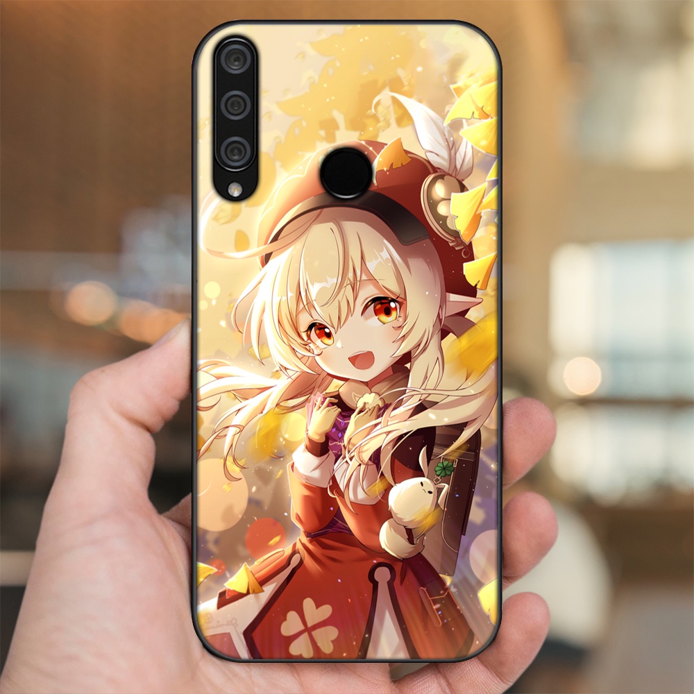 Ốp lưng Huawei Y6P viền đen in hình Klee Genshin Impact