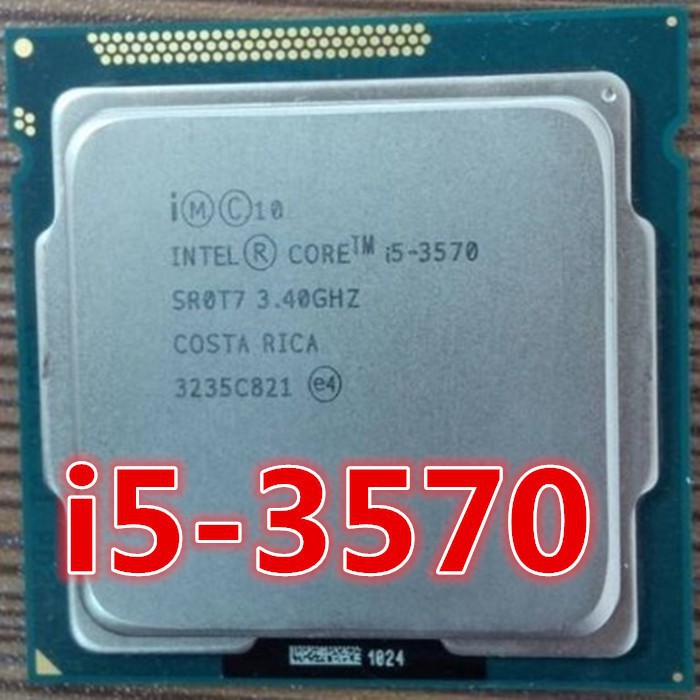 CPU Intel Core i5 3570 (Up to 3.8Ghz/ 6Mb cache)Bảo hành 01 Tchơi tất cả các loại game | BigBuy360 - bigbuy360.vn