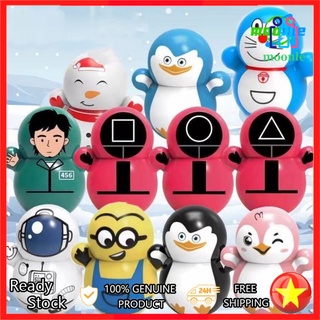 Squid game mini, đồ chơi lật đật mini doraemon cho bé cute dễ thương giá rẻ đồ chơi lật đật giảm căng thẳng mô phỏng nhâ