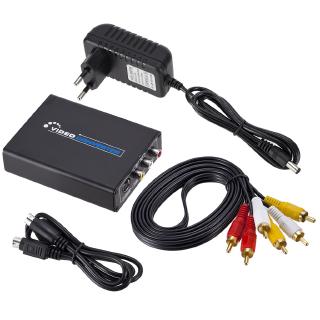 Hộp chuyển đổi HDMI sang AV AV (Video, âm thanh) Full HD 1080p / SVIDEO+S VIDEO