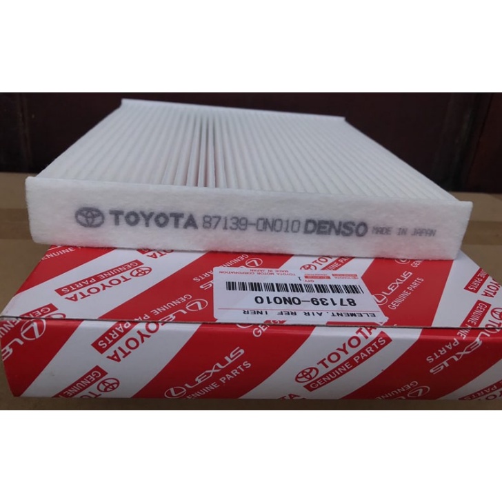 Lọc điều hòa Toyota đời cũ Camry, RAV4, Vios, Yaris, Corolla, Innova, Fortuner, Altis.OEM: 87139-0N010