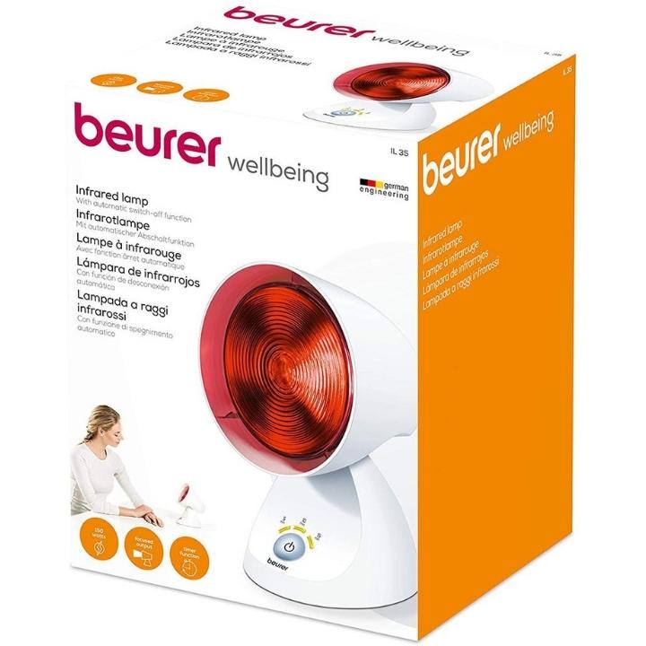 Đèn hồng ngoại trị liệu 150w Beurer IL35 có hẹn giờ công dụng chữa đau nhức xương khớp đau thần kinh vết thương lâu liền