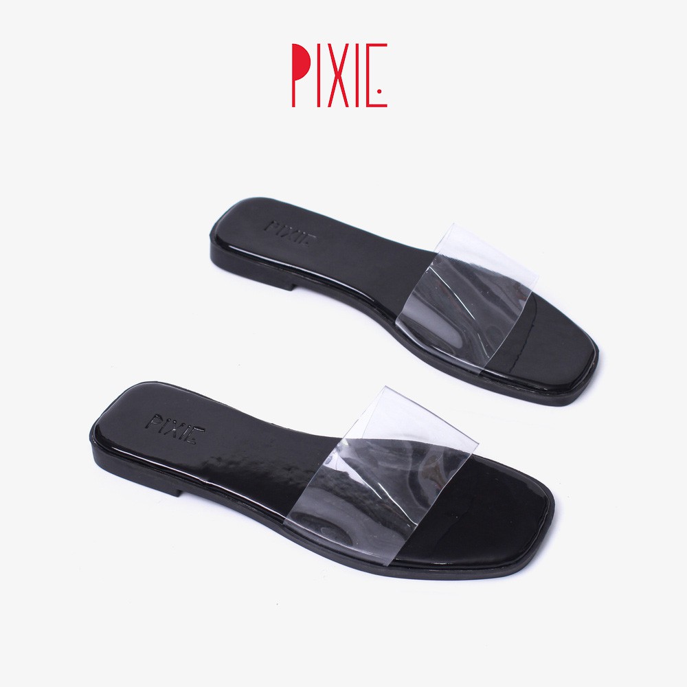 Dép Nữ Bệt Quai Mica Trong Pixie X739