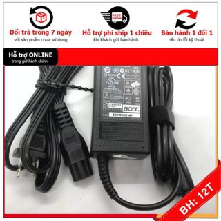 Bh12th ⚡ sạc laptop acer 3,42a 65w zin - kèm dây nguồn volex