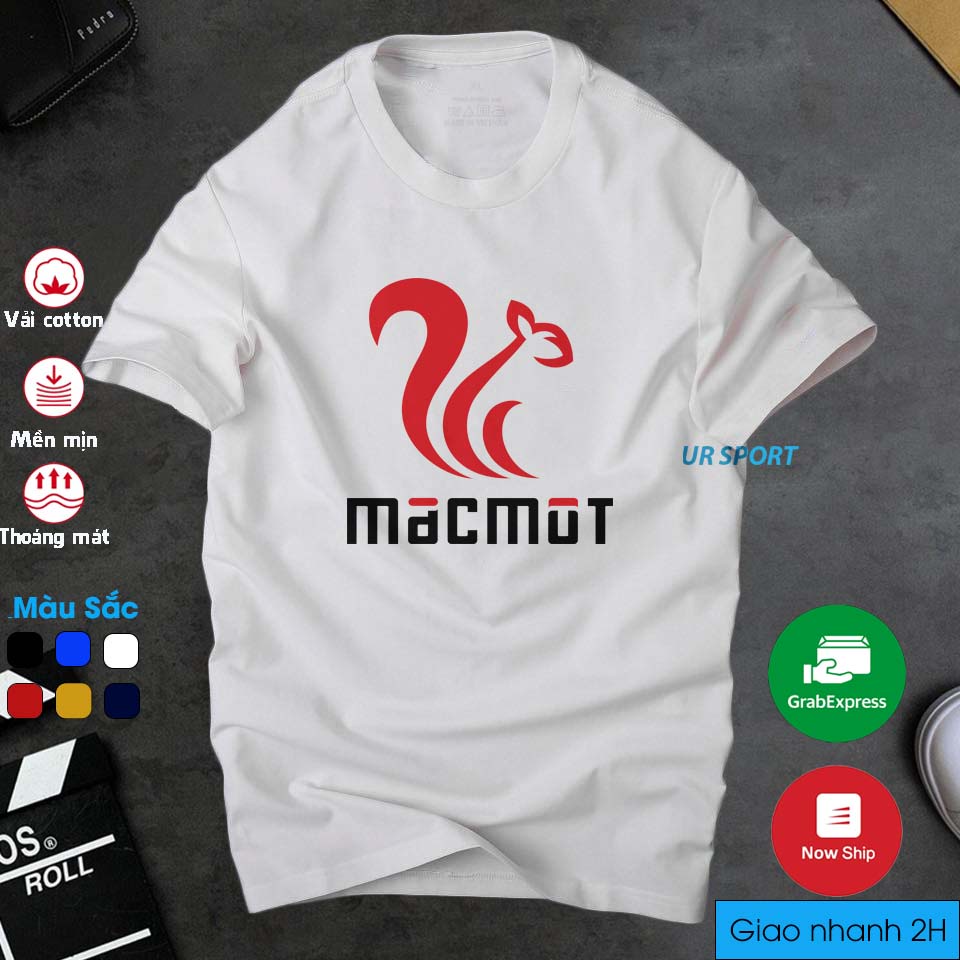 Áo thun nam cổ tròn Macmot thời trang cá tính, chất vải cotton 4 chiều cao cấp thoáng mát