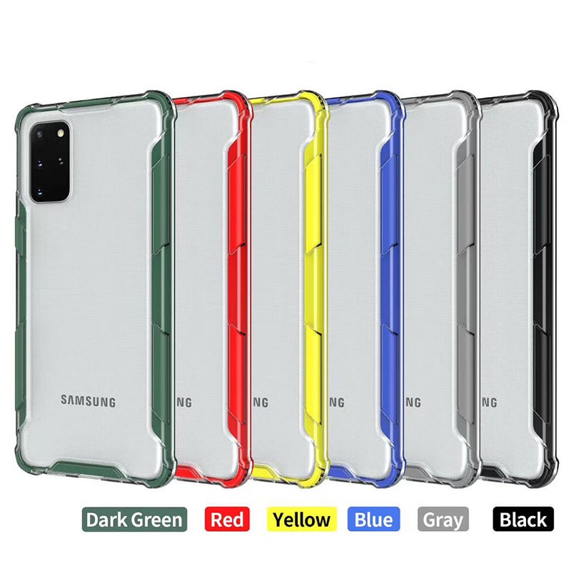 Ốp Điện Thoại PC+TPU Trong Suốt Chống Sốc Cho Redmi Note 9s 9 Pro Max 10X Note 8 Pro 8T M2 Pro Prime