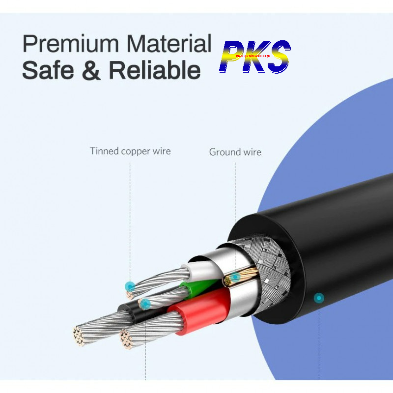 Cáp sạc nhanh MicroUSB 2.4A dài 1m 1.5m cao cấp chính hãng UGREEN 60136 60137 cho điện thoại Sam sung, oppo...