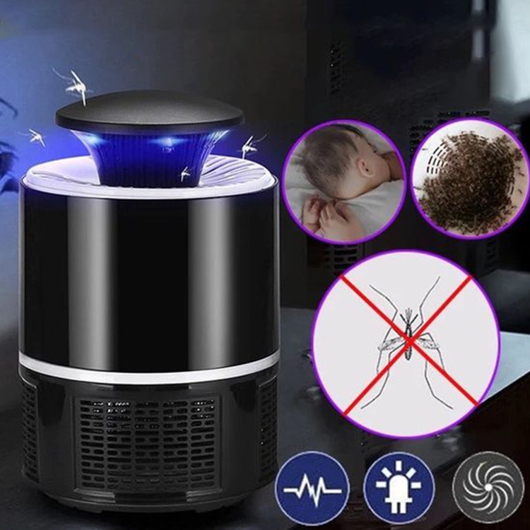 Đèn Bắt Muỗi Côn Trùng Thông Minh Thế Hệ Mới Sử Dụng Đèn LED và Đầu Cắm USB An Toàn, Tiện Dụng 💥Bảo Hành 12 tháng💥