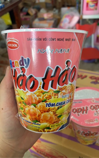 Mì Ly Ăn Liền Hảo Hảo Chua Cay 67g