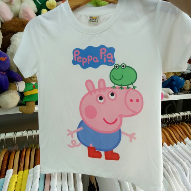 Áo thun trẻ em George Pig in theo yêu cầu