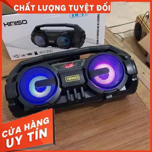 Loa Bluetooth KIMISO KM-S1 - Tặng kèm Mic hát Karaoke - Lỗi đổi mới trong 10 ngày [Bảo Hành 2 Năm]