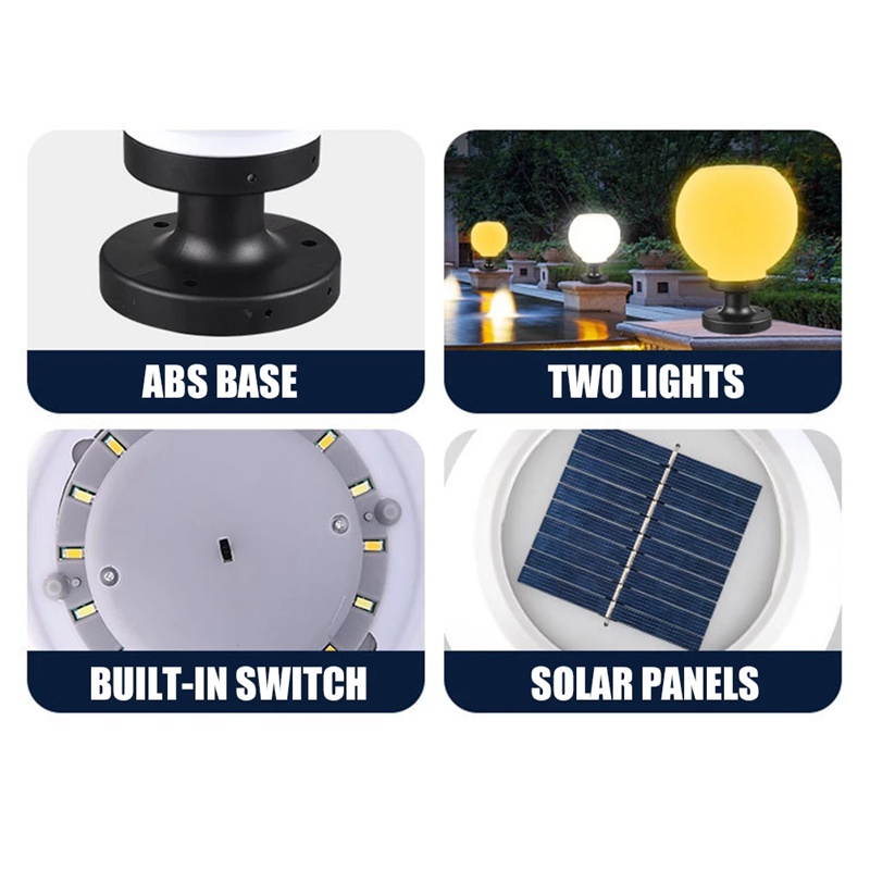 Đèn LED Năng Lượng Mặt Trời Hình Vuông Sử Dụng Ngoài Trời