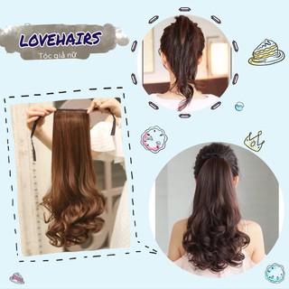 Tóc Giả Cột Xoăn Ngắn Phong Cách Trẻ Trung Năng Động_TG10 - Love Hairs