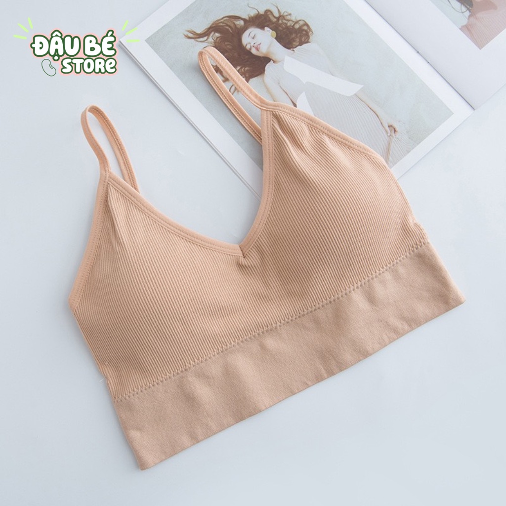 Áo Bra Thể Thao Freesize Co Dãn Thoải Mái - Top Không Gọng Hở Lưng Chữ U Tập Gym / Yoga Cho Nữ - Bell Bikini - BRA007
