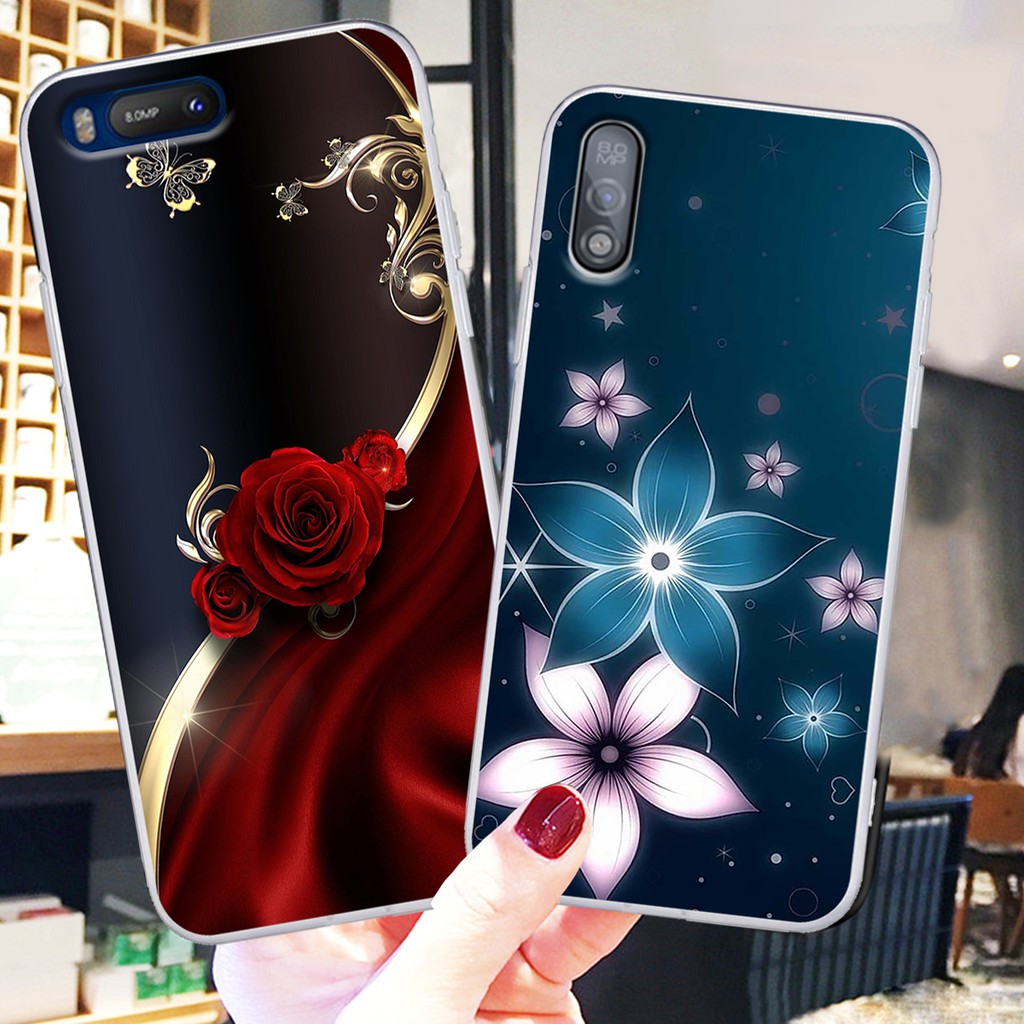 Ốp lưng SILICON điện thoại VSMART BEE - BEE 3 in hình hoa - Doremistorevn
