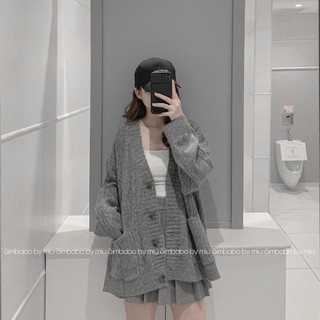 Áo cardigan len thỏ Simbabo