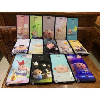 Ốp Samsung Note4 dẻo viềng hình bóng kute