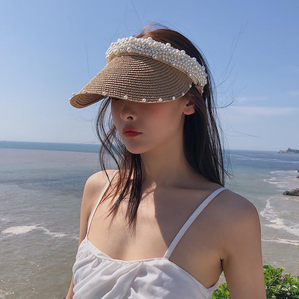 QQMALL Mũ Chống Nắng / Tia UV Tùy Chỉnh Thời Trang Đi Biển Mùa Hè Cho Nữ