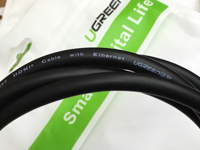 Cáp HDMI Ugreen UG-10128 1,5m hỗ trợ 3D, 4K*2K full HD 1080