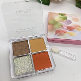 Bảng phấn mắt 4 ô nhũ Lameila