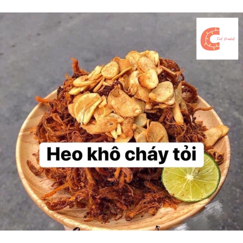 25k/lạng heo khô cháy tỏi loại 1