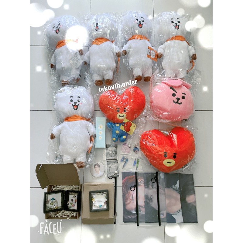 Gấu bông BT21 x Watson chính hãng nguyên sea