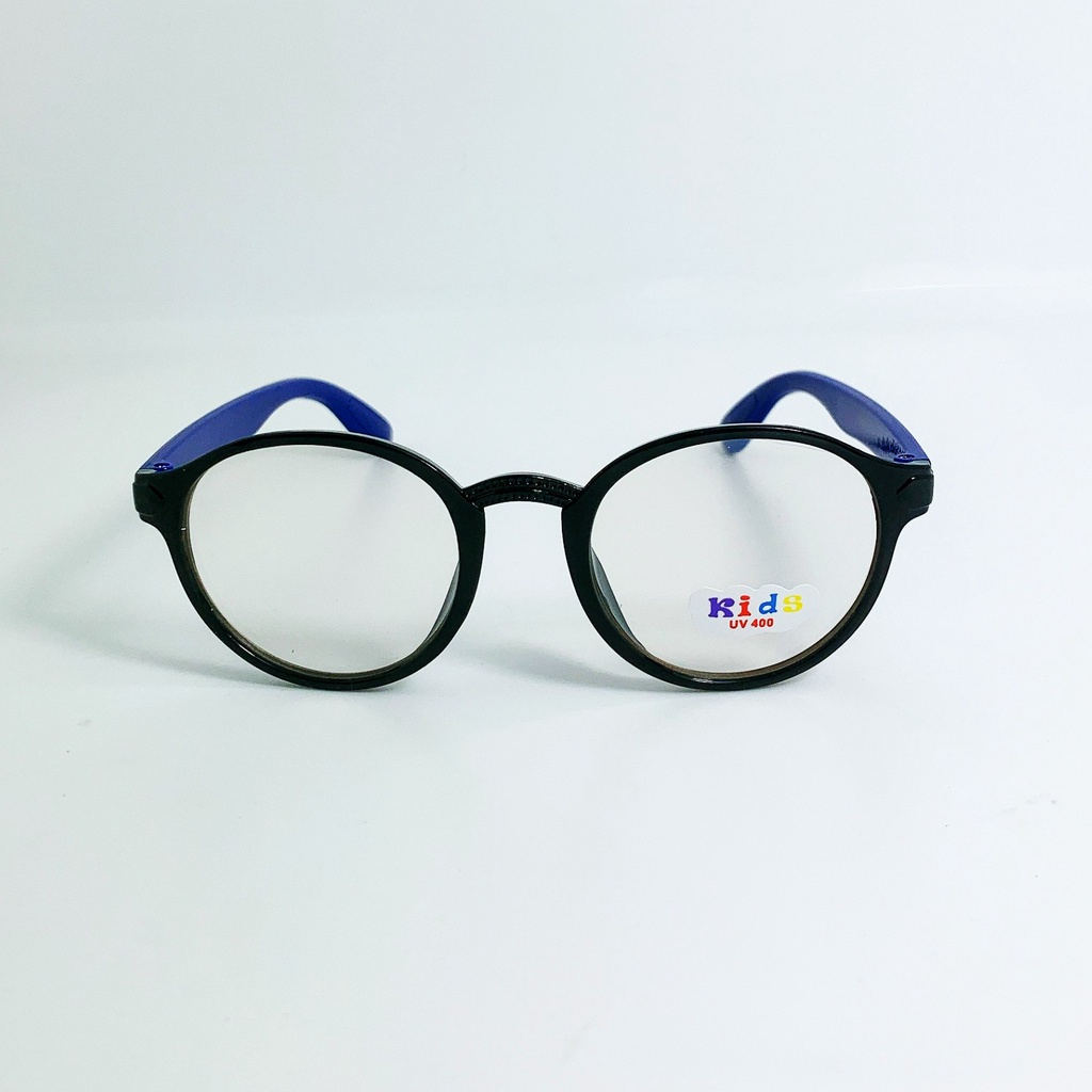 Kính giả cận trẻ em cao cấp JJ5806 gọng nhựa, kiểu kính hình tròn đáng yêu dành cho bé trai và bé gái từ 1 tới 5 tuổi
