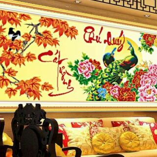 Tranh thành phẩm chữ quý cát tường
