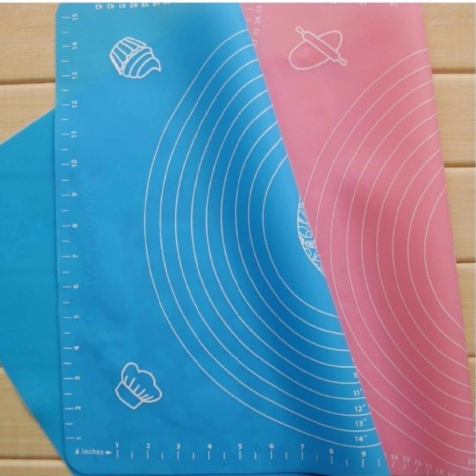 Tấm Lót Nhào Bột Silicon Size 40x50cm