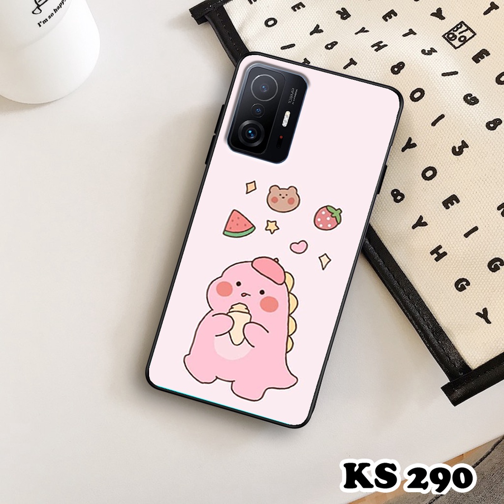 Ốp lưng Xiaomi Mi 11 5G - Xiaomi Mi 11T 5G - Xiaomi Mi 11T Pro 5G - Ốp in hình khủng long,dinosaur dễ thương