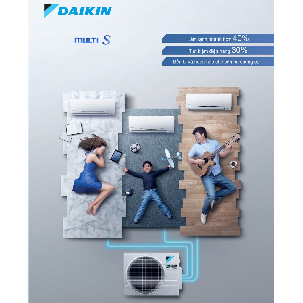 Dàn lạnh Multi S Daikin Inverter 1.5 HP CTKC35RVMV (Miễn phí giao tại HCM-ngoài tỉnh liên hệ shop)