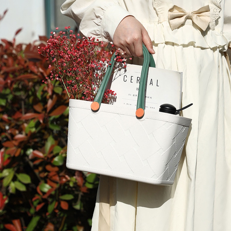 Giỏ Nhựa Đựng Đồ Dùng Nhà Tắm Có Tay Cầm Tiện Dụng