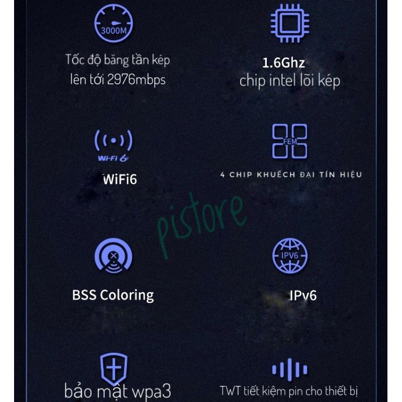 [WIFI6 CAO CẤP] TENDA TX9 PRO 3000MBPS BĂNG TẦN KÉP AX12 INTEL AX3000 BỘ ĐỊNH TUYẾN