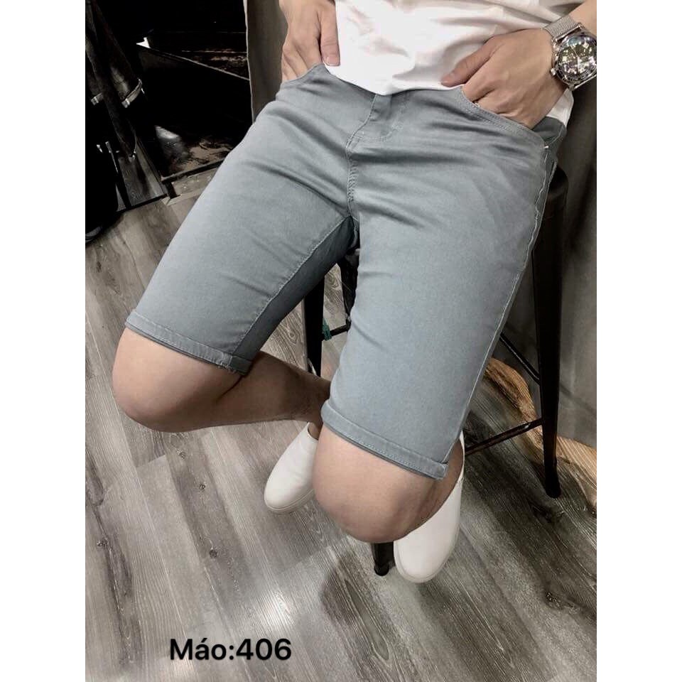 Quần short jean nam ICO.N DSQ đen chất bò co dãn mẫu mới nhiều màu cao cấp | BigBuy360 - bigbuy360.vn