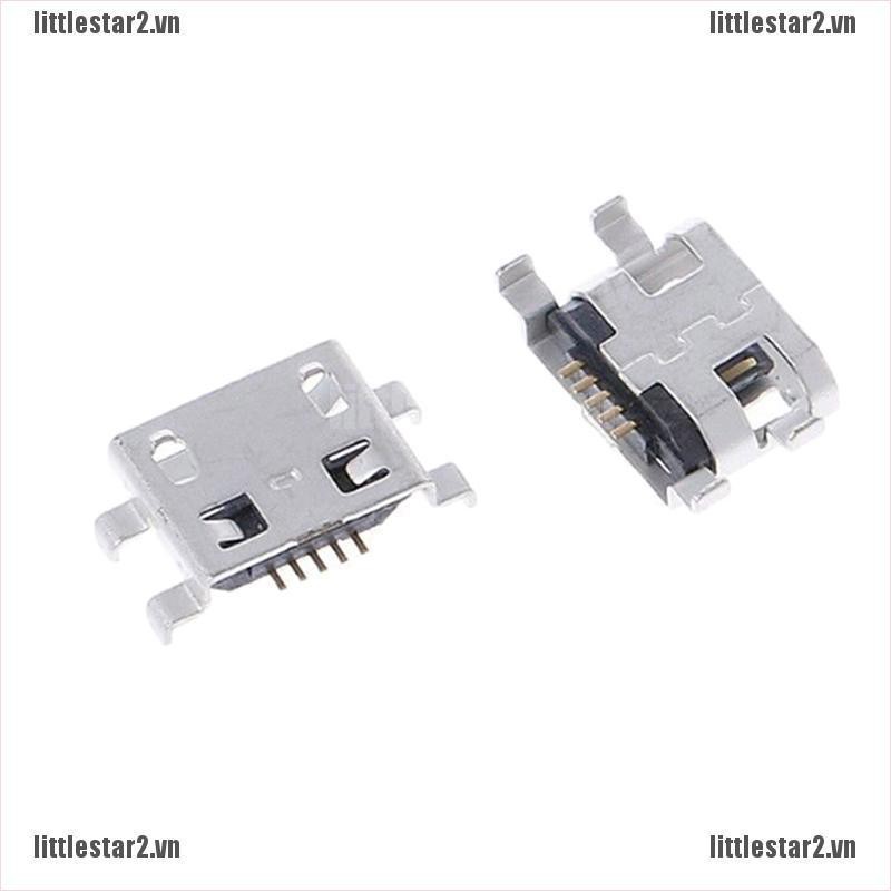 {MUV} 10 Pcs type B micro usb 5 pin female charger mount jack connector port socket{CC}