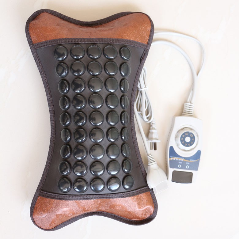 Gối đá nhiệt nóng hồng ngoại giúp ngủ ngon, giảm đau đầu vai gáy