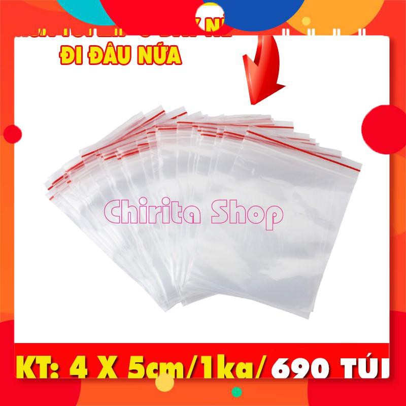 1KG Túi Zip sọc đỏ - Túi zipper đựng thực phẩm chất lượng LOẠI 1 - Size tùy chọn - SONG NGUYÊN SHOP