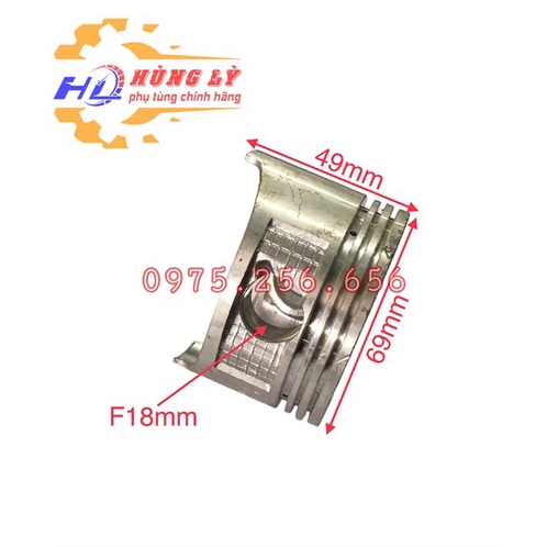 Pít tông máy nổ 170 xăng phụ tùng máy nổ 170 phụ tùng Hùng Lỳ
