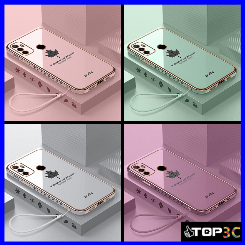 Ốp điện thoại in hình chiếc lá xinh xắn cho OPPO A53 OPPO A33 FY
