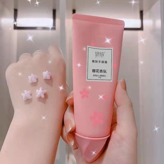[Hàng mới về] Kem dưỡng ẩm hương hoa anh đào chống khô da tay 