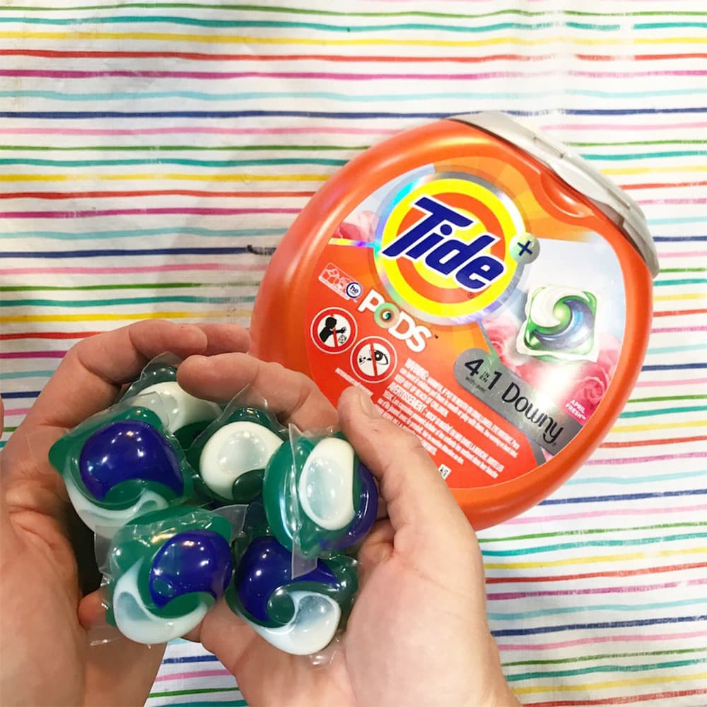 Viên giặt xả Tide 4in1 Pods Ultra Oxi hàng Mỹ(5 viên-10 viên)