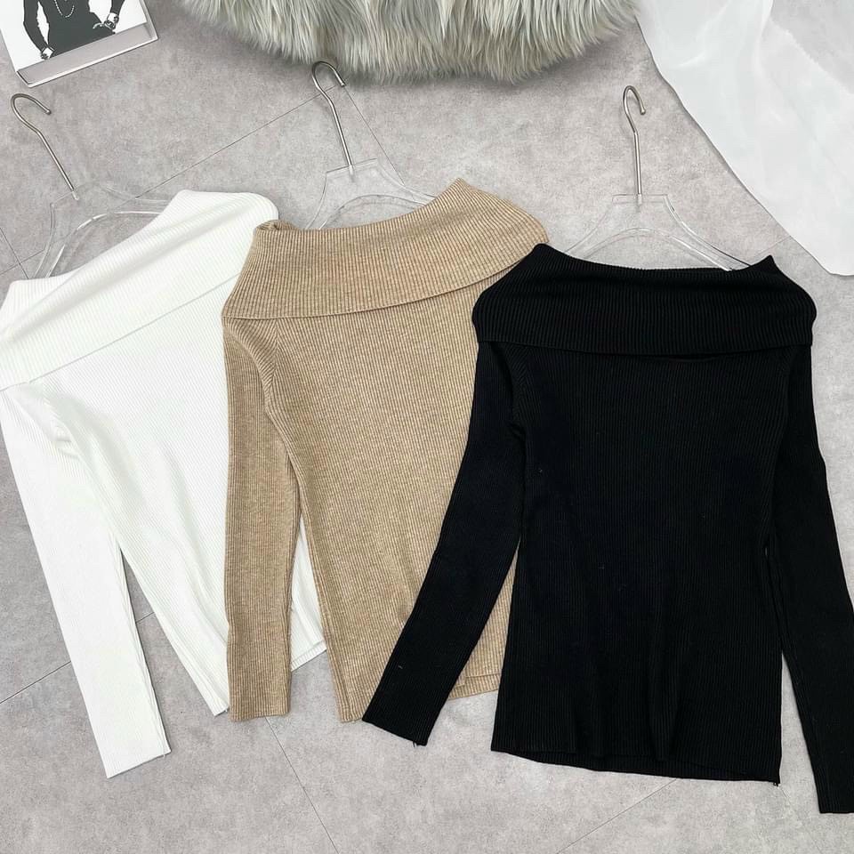 [Hot] Áo Thun Gân Dài tay Trống Vai