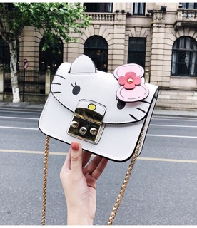 (CÓ SẴN) Túi đeo chéo Hello Kitty