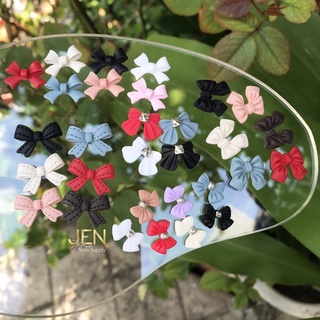 Charm nơ nhựa trang trí móng