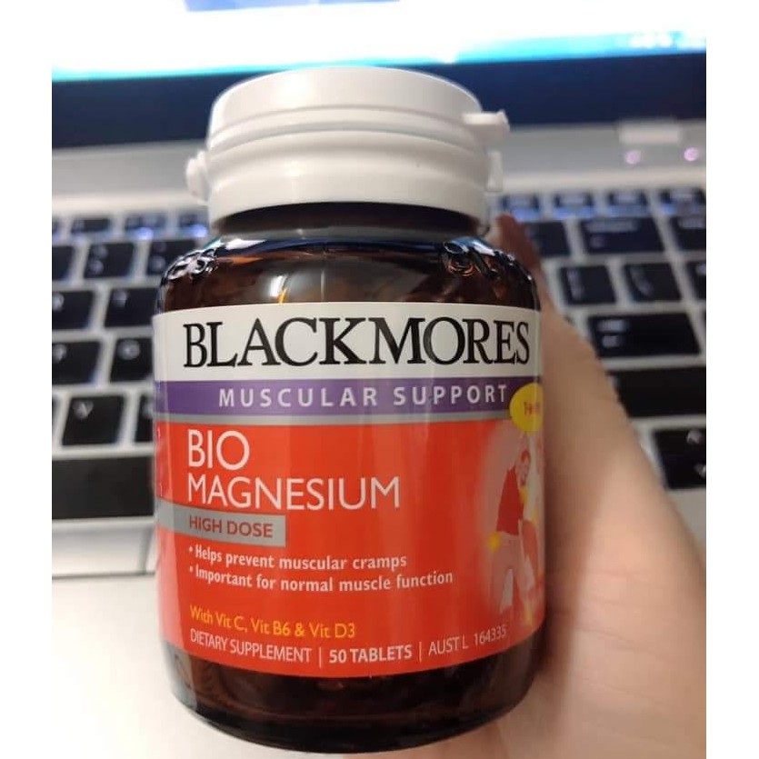 Bio Magnesium Blackmores lọ 50 viên