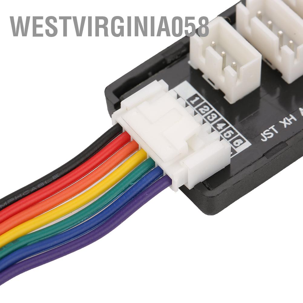 Westvirginia058 JST XH Adapter Balance Charging Expansion Board Parallel  for 2S-6S LiPo Battery