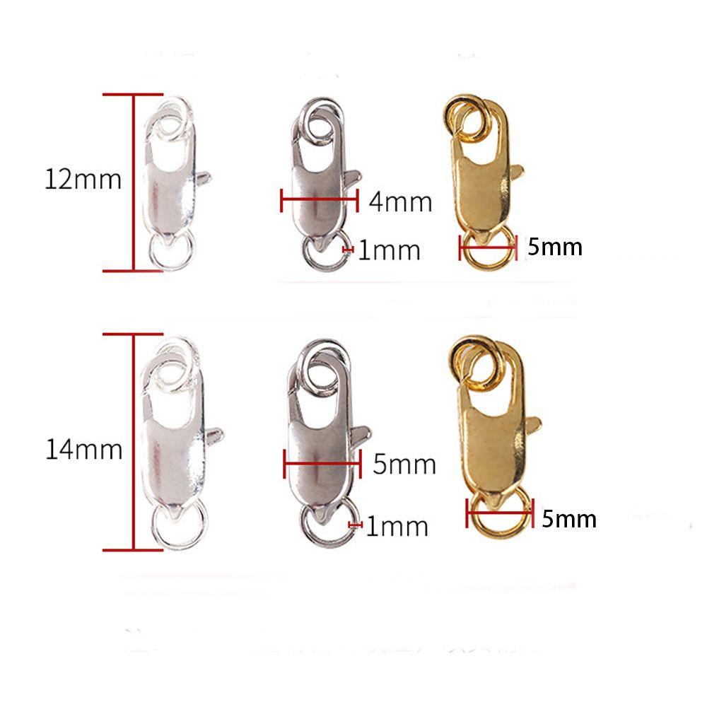 Bộ 20 Móc Càng Cua Bằng Hợp Kim Dùng Làm Trang Sức