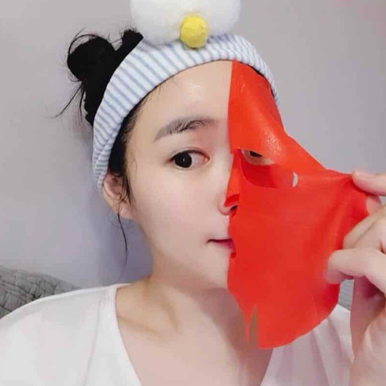 [1 Miếng] Mặt Nạ Red Peel PH5.5 Red Ampoule Mask - Mặt nạ dưỡng da cung cấp ẩm , ngăn ngừa mụn từ Hàn Quốc