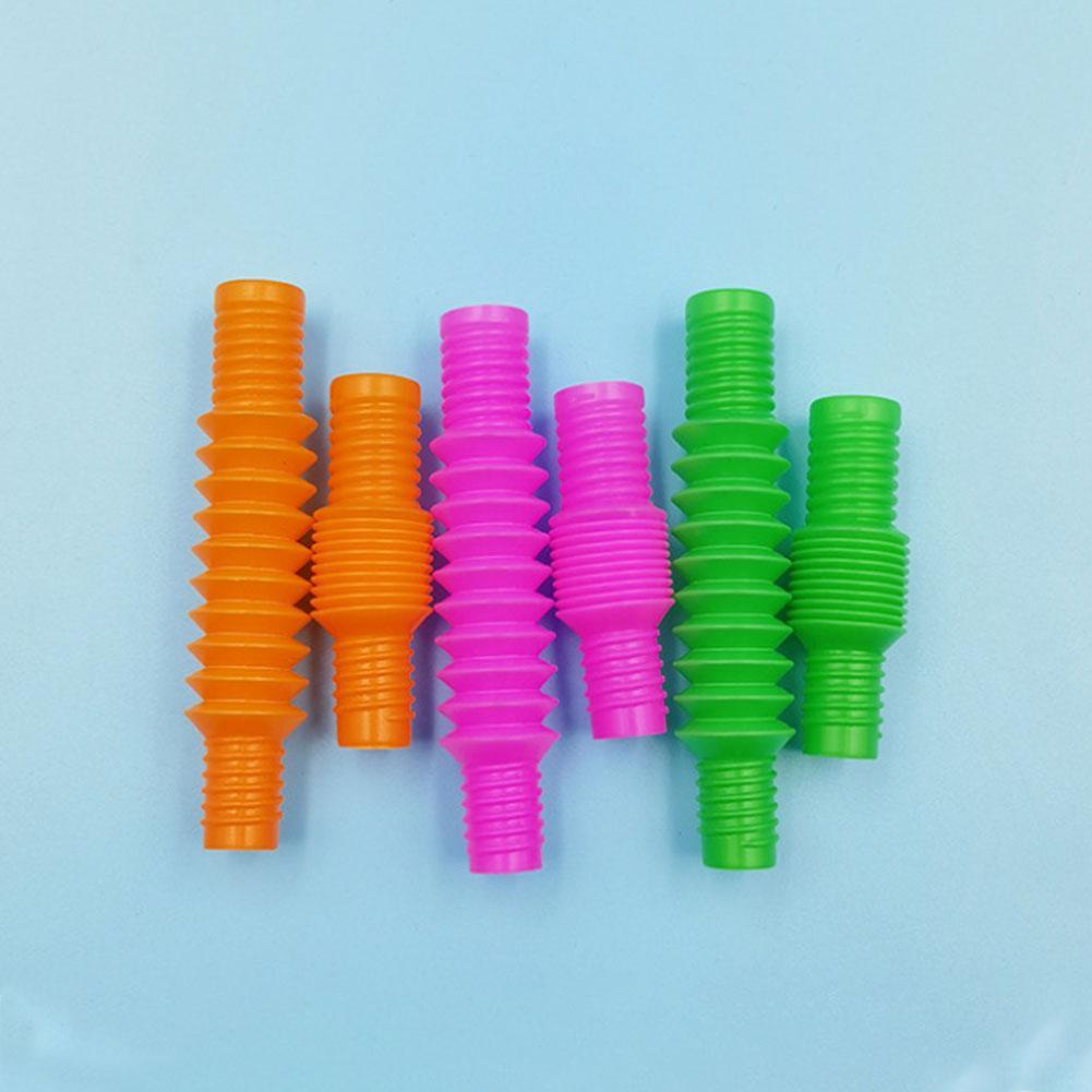 Set 7 Ống Đồ Chơi Mini 1.9cm Màu Sắc Ngẫu Nhiên Cho Trẻ Em