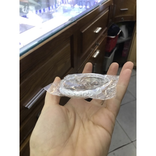Vòng tay hoa sen công bạc ta Nmj khổng tước